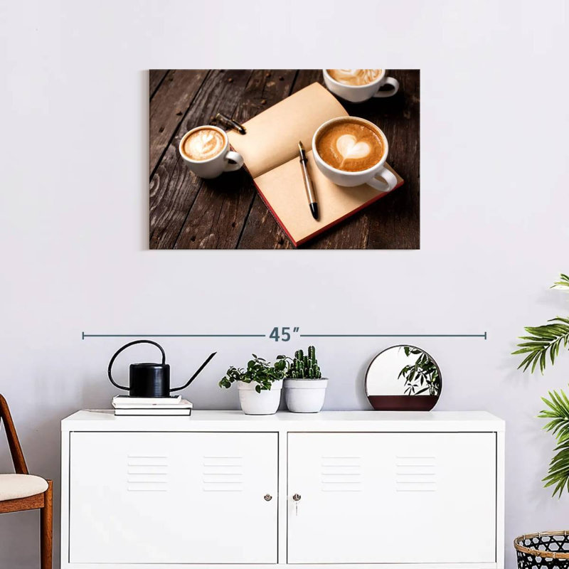Yarlin Coffee And Diary, 20" H x 30" W