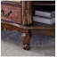 Table basse vintage en bois massif peint-110928970