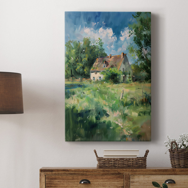 Paysages série CI - galerie sur mesure, H 48 po x l 32 po