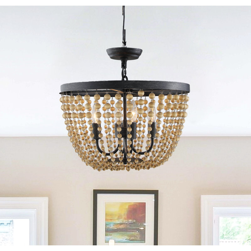 Adut 4 - Light Dimmable Lantern Empire Chandelier