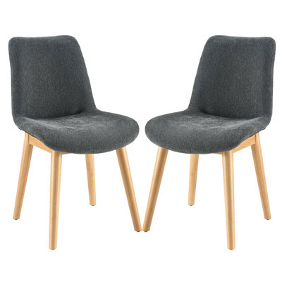 Hamish 47cm H Linen Blend Upholstered Parsons Chair