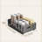 Cabinet Pull-Out Basket Organizer For Kitchen, Under Sink Storage Rack, Multi-Functional Snack Drawer, No Drilling Required
