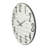 Adelina Round Wood Modern Wall Clock