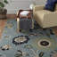 Tapis bleu crocheté à la main Doyle-22211877