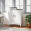 Armoire de rangement en métal avec serrure, armoire de garage en acier, blanc-357004097