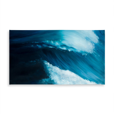 Unleashed Sea Coastal Blue Tablecloth | Indoor Outdoor Decor