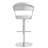 Swivel Upholstered Adjustable Height Counter Stool with Metal Frame-43807757-110842406-110842407