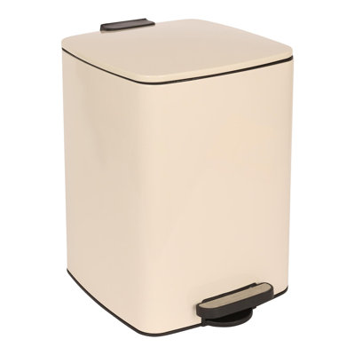 Stainless Steel Step On Kitchen Trash Can - 20L