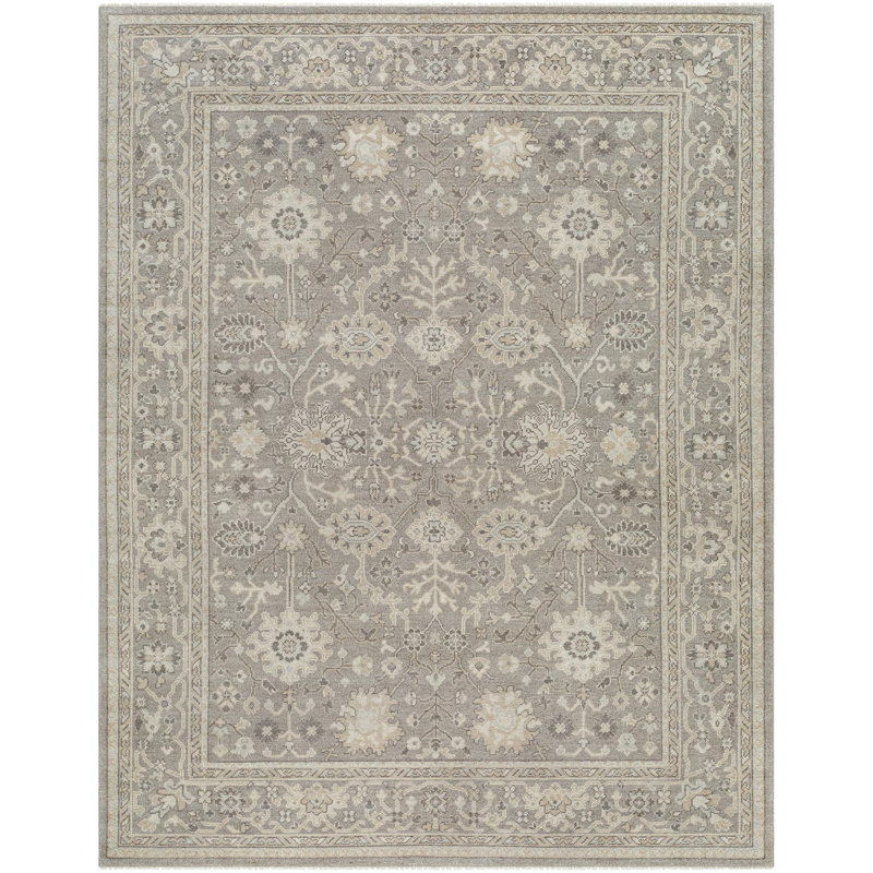 Tokat Handmade Wool Abstract Area Rug, Rectangle 6' x 9'