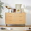Commode double, commode naturelle, commode en métal