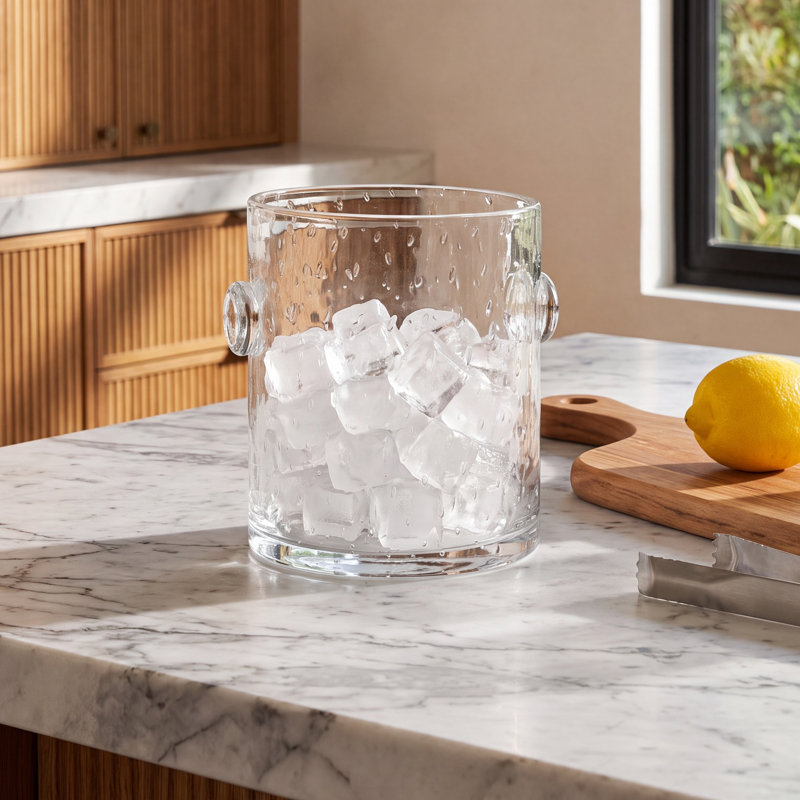 Anjou Glass Ice Bucket