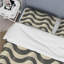 Ensemble de housse de couette beige Mid-Century Wave Lines IV - Mid-Century-109174769