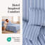 Ensemble de draps 4 pièces en microfibre ultra douce Modern Threads avec poches profondes, couleurs unies et imprimés-888613737-988049357