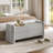 Zellers Upholstered Storage Bench for Entryway and Bedroom-110983728
