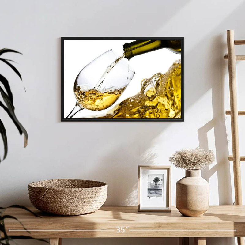 Yarlin White Wine Splash, 13" H x 19" W