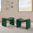 100 % polyester vert est en rupture de stock