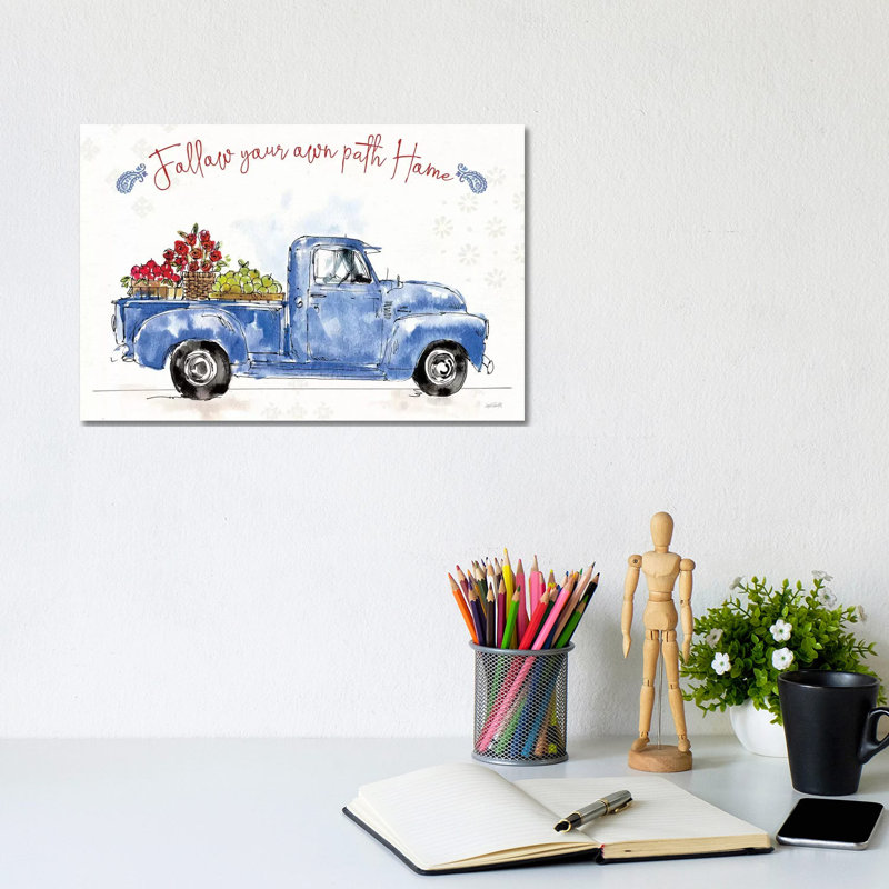 Americana Mood VIII by Anne Tavoletti - Wrapped Canvas Print, 20.32cm H x 30.48cm W
