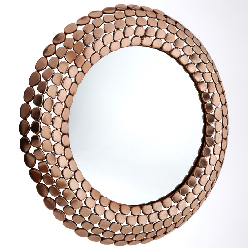 Syverson Metal Flat Wall Mirror