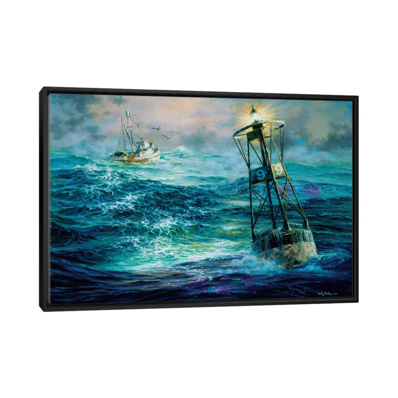 «Almost Home» par Nicky Boehme, impression sur toile tendue sur châssis, H 18 po x l 26 po x P 1,5 po, Toile avec cadre noir