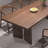 Rayvyn 6 - Person Pine Solid Wood Solid Wood Top Double Pedestal Dining Set-16709509
