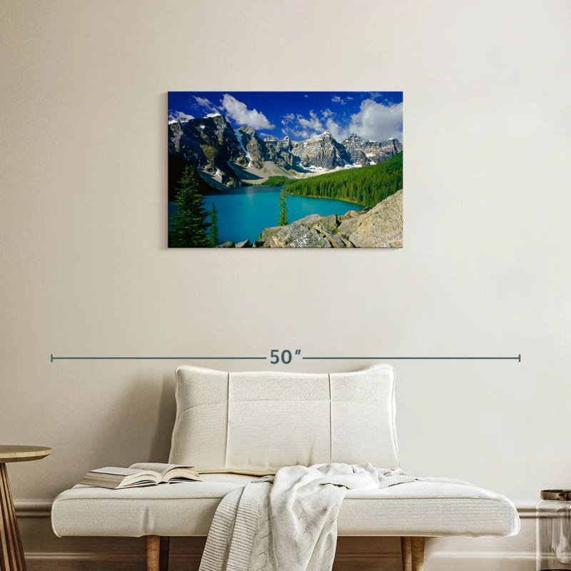 Alvord Enchanting Banff Landscape, H 20 po x l 30 po
