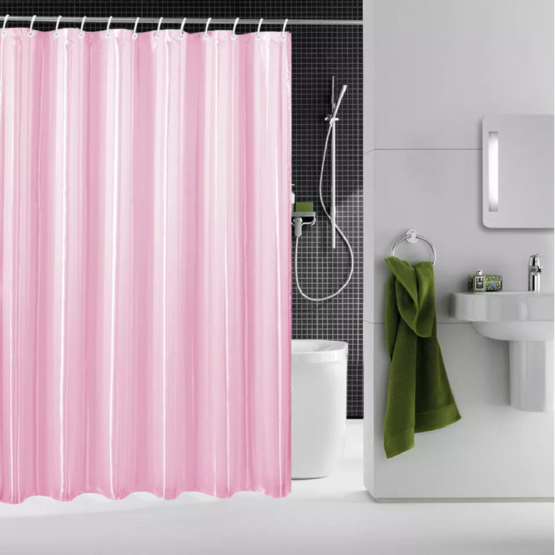 Stripe Shower Curtain 180X180, Pink