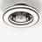 16'' Compact Ceiling Fans With Dimmable LED Lights And Remote Control, 3 Colors
