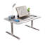 Table d'ordinateur portable pour plateau de lit, support de lit d'ordinateur portable réglable, bureau pour ordinateur portable avec lumière DEL, table debout portable avec pieds pliables, chargement USB, tablette pliable pour canapé-lit