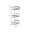 Dante Steel Bathroom Shelves-120189917