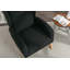 Chaise berçante Teddy en tissu avec poche de rangement et dossier haut ergonomique-1799270350