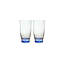 Imperial Blue Set Of 2 Large Tumblers
