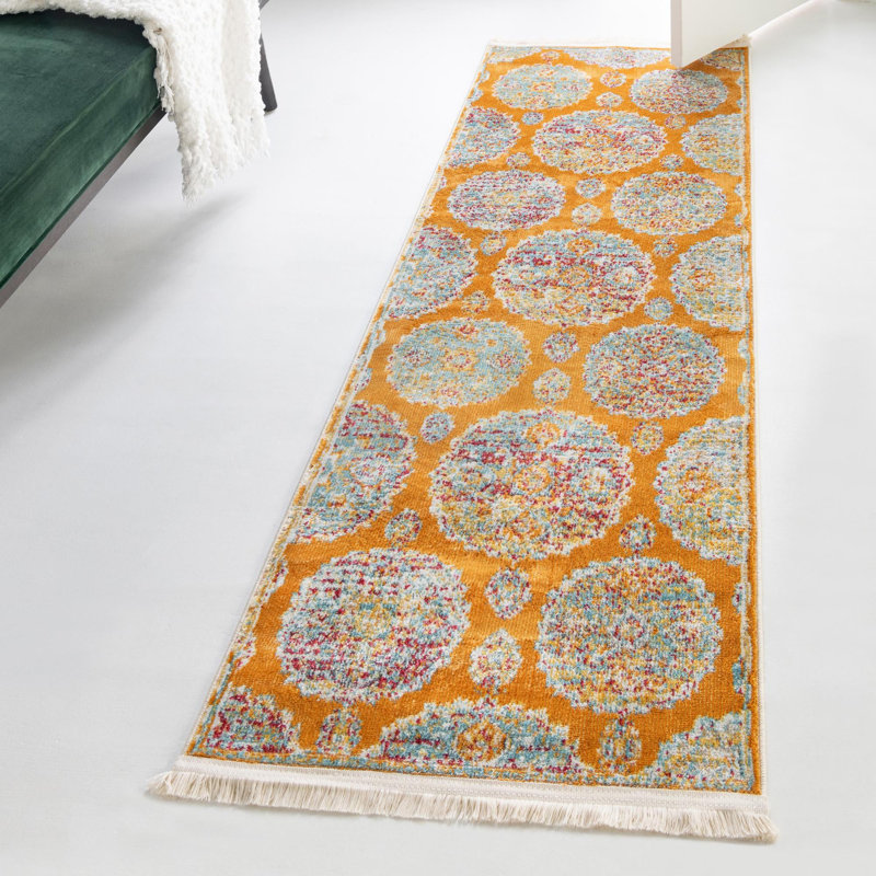 Haefner Floral Indoor Rug, Runner 2'7" x 10'