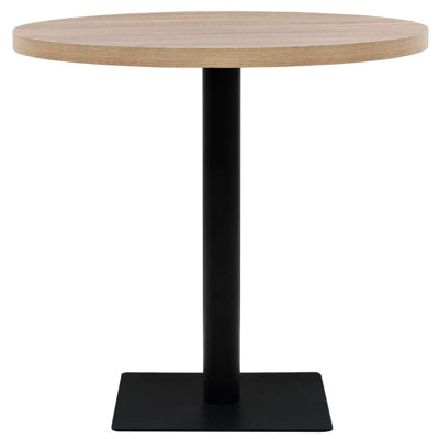 Vowell Round Metal Base Dining Table
