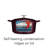 Tramontina Bestow Enameled Cast Iron Round Gourmet Dutch Oven-369521782-369521771