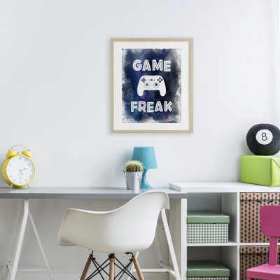 «Game Freak Splash», impression sous verre, conception de Marcus Prime