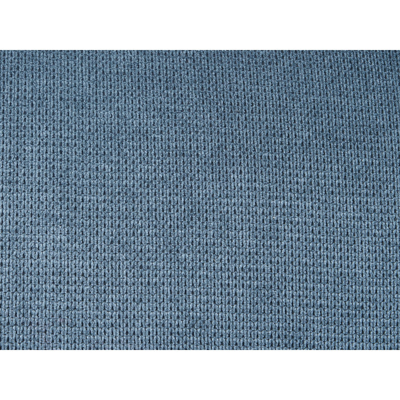 Nylon and Polyester Upholstered Bench, Blue
