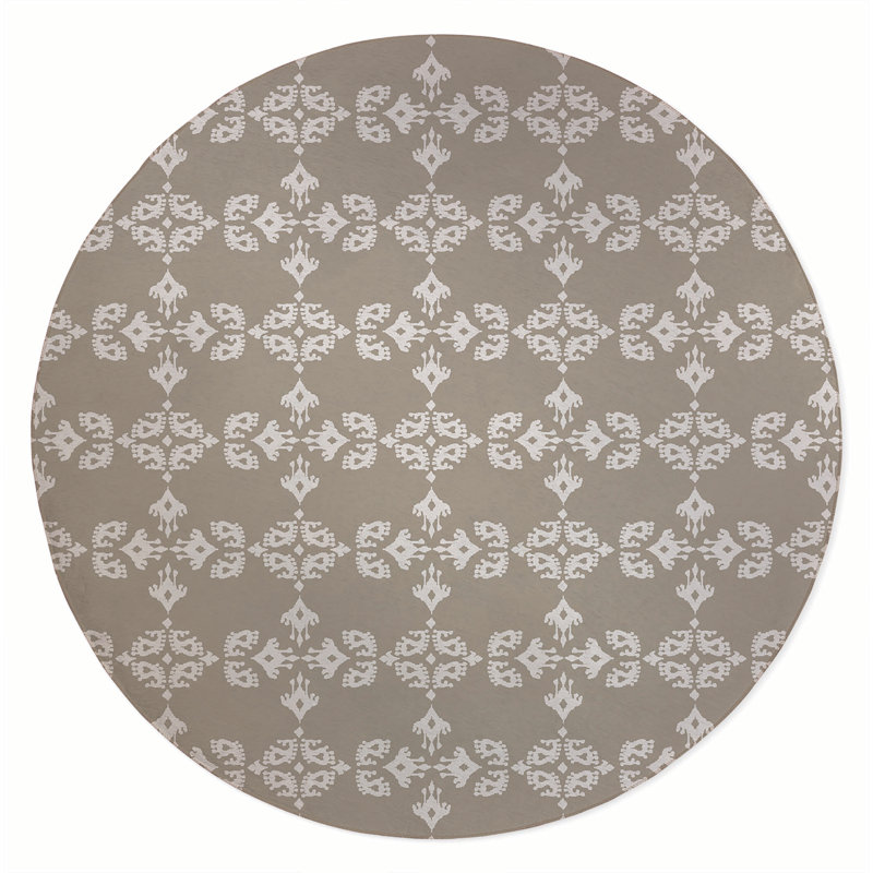 Tapis d'extérieur Cassia, Rond 5 pi