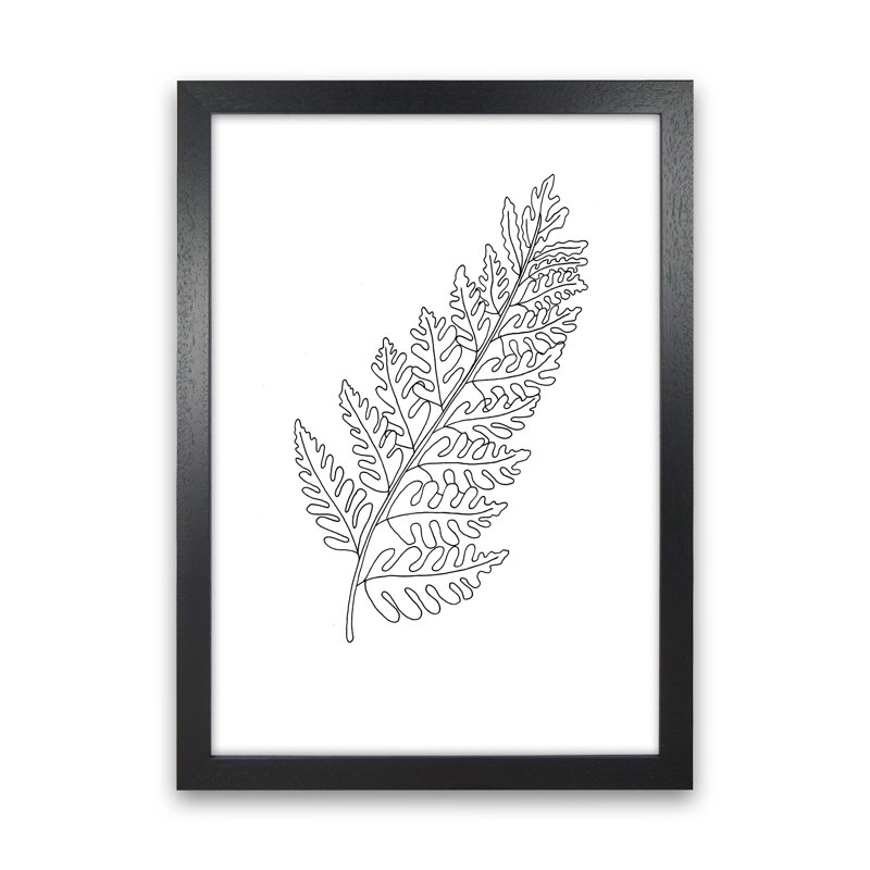 Bracken by Carissa Tanton - Print, Black Framed, 88cm H x 64cm W x 3cm D
