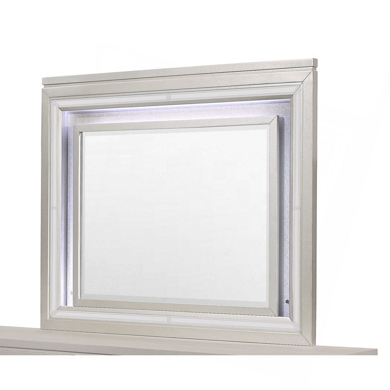 CHAMPAGNE MIRROR WITH LED