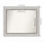 Salon Silver 23.25 in. x 29.25 in. Bathroom Vanity Non-Beveled Wall Mirror-921037264