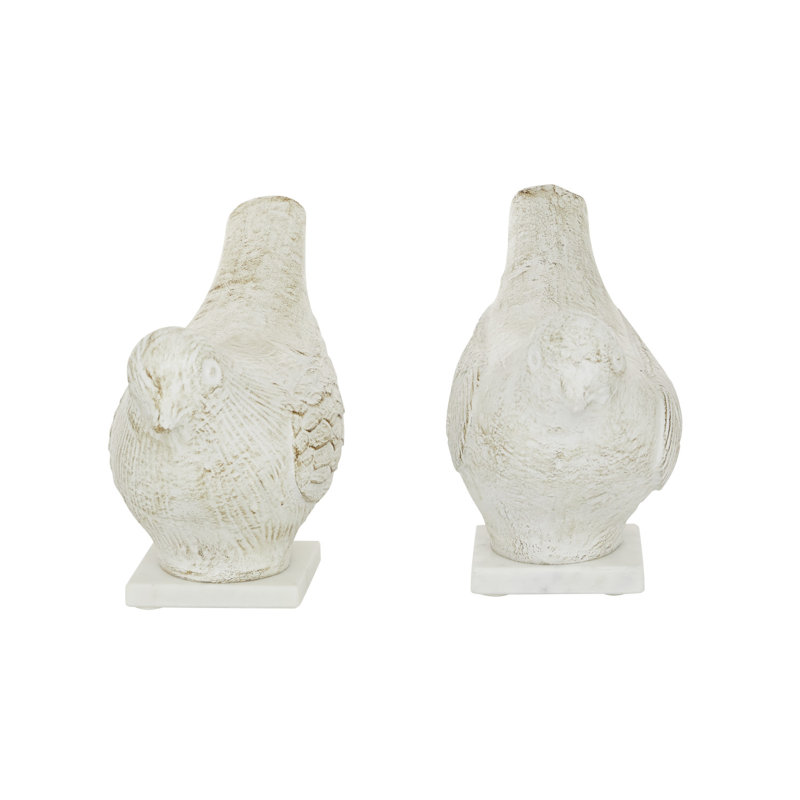 Aeleigh Animals Figurines & Sculptures, White