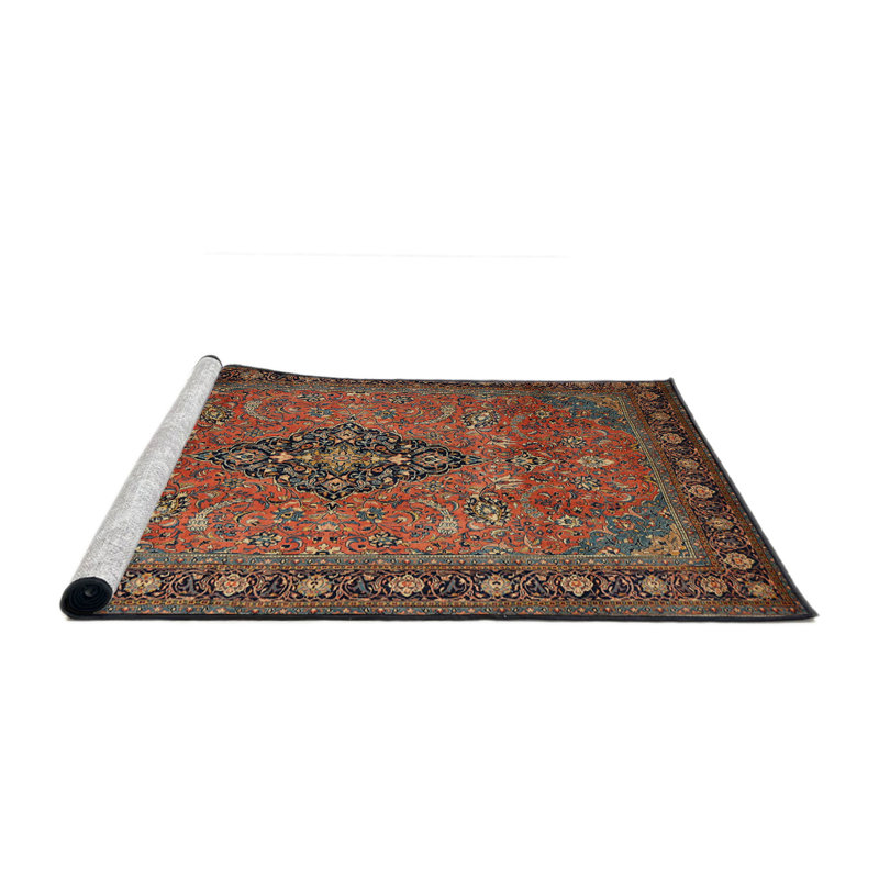 Tapis oriental tissé à la machine Cassand, Rond 8 pi