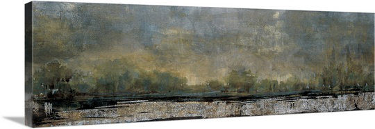 Nolene Poetic Landscape' by Liz Jardine Painting Print on Canvas Red Barrel Studio®