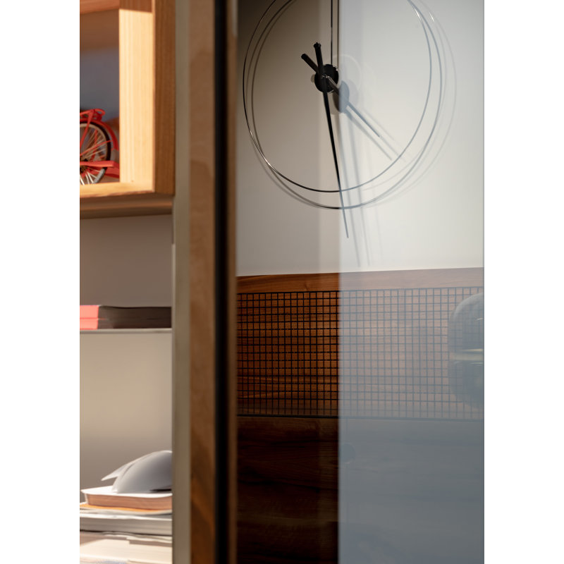 Nomon 70 cm Silver Stainless Steel Minimalist Wall Clock