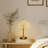 11.4'' Crystal Table Lamps Nightstand Bedside Lamp Dimmable With 3 Colour Lighting