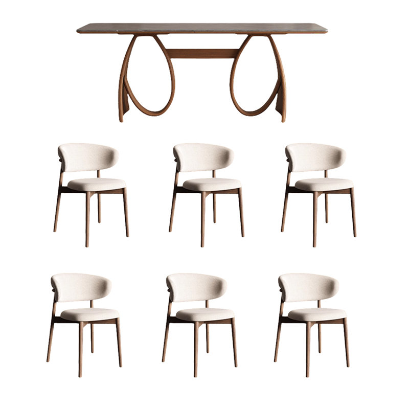 Ensemble de table et chaises Rock Rock, H 29,52 po x L 55,11 po x l 31,49 po