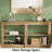 Side Table,Console Table,3-Tier Entryway Table