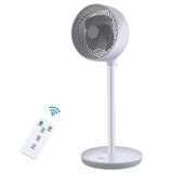 7" Oscillating Standing Fan With Remote Control 15H Timer 3-Speed Settings Adjustable Tilt