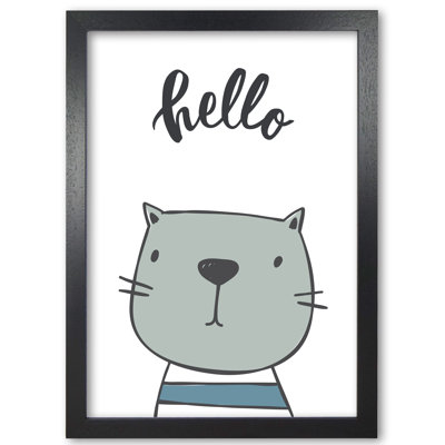 Hello Cat - Painting