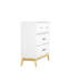 Armoire de rangement à 3 tiroirs de style nordique